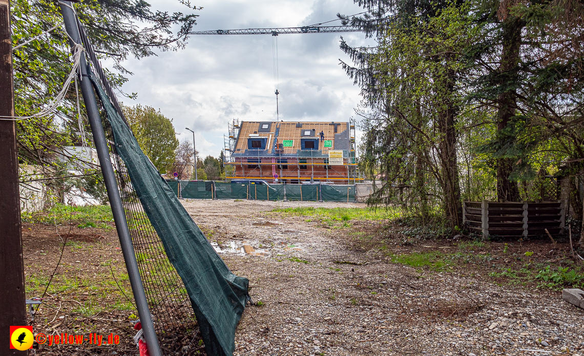 26.04.2023 - Burgfotos von der Baustell Niederalmstraße 16 in Neuperlach
